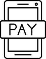Smartphone Payment Mobile Pay NFC Wallet Tap-to-Pay vector