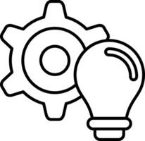 Idea Concept Brainstorm Thought Innovation Vision vector