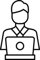 Person User Profile Avatar Identity Human vector