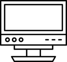 Computer Technology PC Digital Desktop Monitor vector