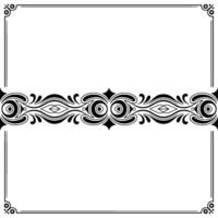 Elegant Ornamental Border for Certificate or Invitation vector