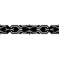 Geometric Border Abstract, Silver, and Black vector