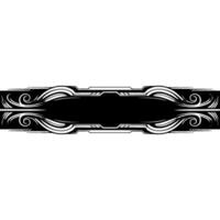 Elegant Silver Black Bannerlower Third vector