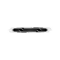 Futuristic Tech Element On White Abstract, Illustration vector