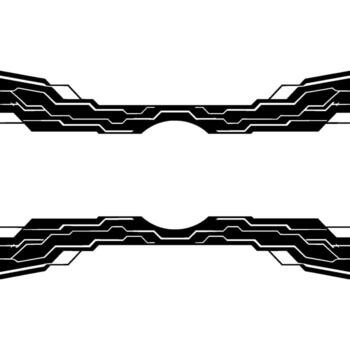 resumen tecnología líneas antecedentes moderno plantilla, blanco espacio, minimalista, futurista vector