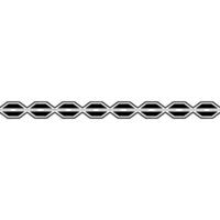 Geometric Pattern Border Monochrome, Minimalist, Seamless Repeat vector