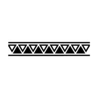 Minimalist Geometric Triangle Border On Light Gray Background vector