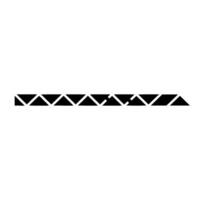 Abstract Geometric Triangle Line On White Background vector
