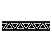 Geometric Triangle Border, Element, Minimalist Pattern vector