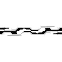 Futuristic Tech Circuitry, Black And Grey Abstract vector
