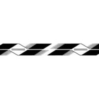 Abstract Geometric Border In Black And White Element vector
