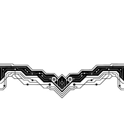 Abstract Circuit Board Techthemed Element