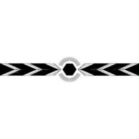 Minimalist Geometric Pattern In Black And White vector