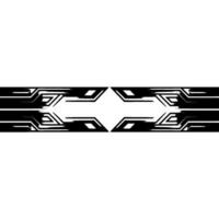 Geometric Tech Stripe, Clean Modern Background vector