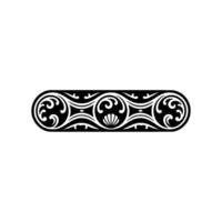 Intricate Scroll Border, Vintage Element vector