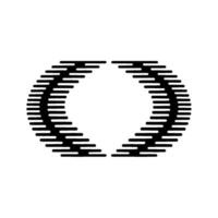 Dynamic Circular Rhythm, Minimalist vector