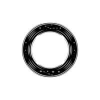 Celestial Circle Cosmic Connection Abstract vector