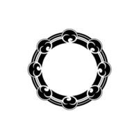 Intricate Circular Ornament, Japanese-Inspired vector