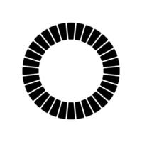 Circular Progress Indicator, Minimalist vector