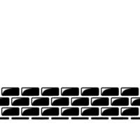 Minimalist Tire Track Silhouette, Gray Background vector