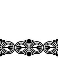 Geometric Deco Border, Elegant Minimalism vector