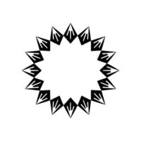 Geometric Starburst, Monochromatic Depth vector