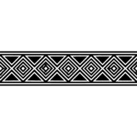 Geometric Deco Border, Vintage Pattern, Minimalist vector