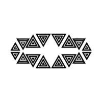 Geometric Symmetry, Minimalist Pattern, Abstract vector