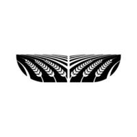 Abstract Wheat Emblem, Minimalist , Symbolic Growth vector