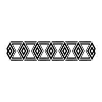 Geometric Deco Border Elegant Pattern vector