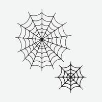 spider web illustration vector