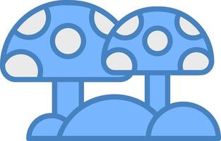 Mushroom Core UI Symbol vector