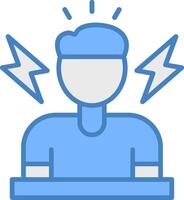 Stress Futuristic UI Element vector