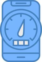 Barometer Hybrid Icon Module vector