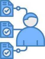 Task Refined Icon Sketch vector
