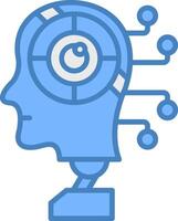 Robot Next-Gen App Graphic vector