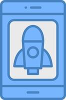 MobileApp Smooth Shape Graphic vector
