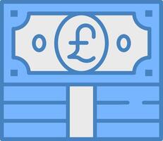 Pound Clear Line Pattern vector