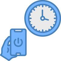 Time Highlighted System Mark vector