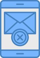 Error Message Detailed Line Drawing vector