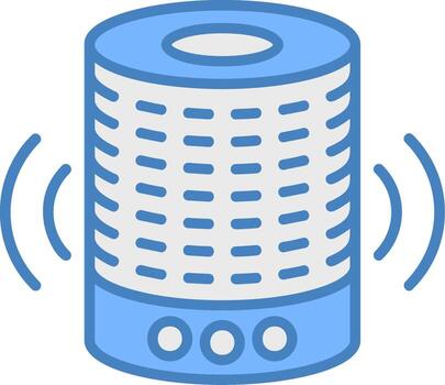 Smart Speaker Web Ready Unit vector