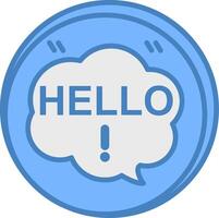 Hello Pastel Design Token vector