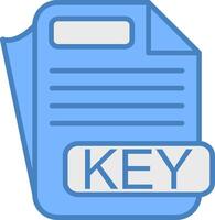 KEY Creative Frame Token vector