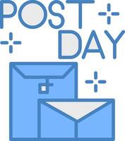 Post Day Light Mode Badge vector