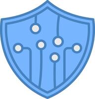 Security Refined Icon Sketch vector