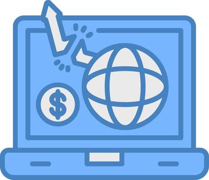 Digital Disruption Unified Visual Component vector