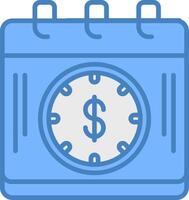 Deadline Futuristic UI Element vector