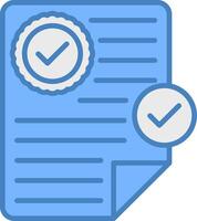 License Handcrafted Line Element vector