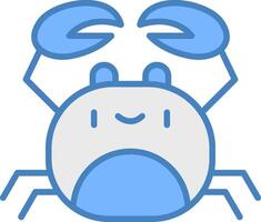 Crab Light Sketch Form vector
