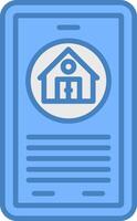 Phone Tech Badge Concept vector
